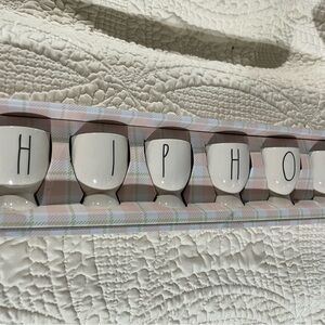 Rae Dunn egg holder set of 6